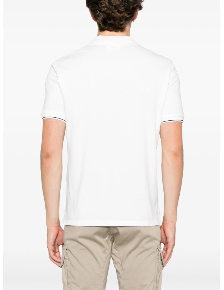 C.P. Company polo tacting blanco | Ego tienda oficial CP en Madrid