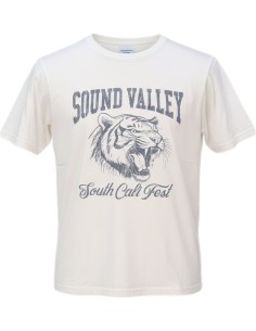 Camiseta Sound Valley blanco óptico