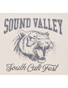 Camiseta Sound Valley blanco óptico 2