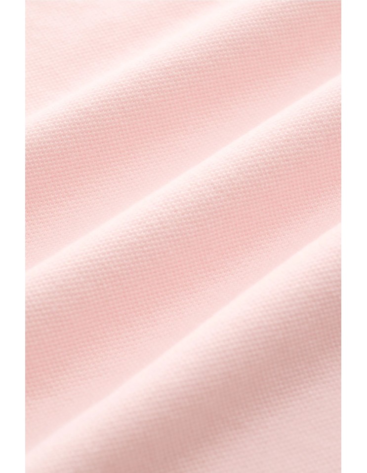 Fedeli polo granito north manga corta rosa pastel