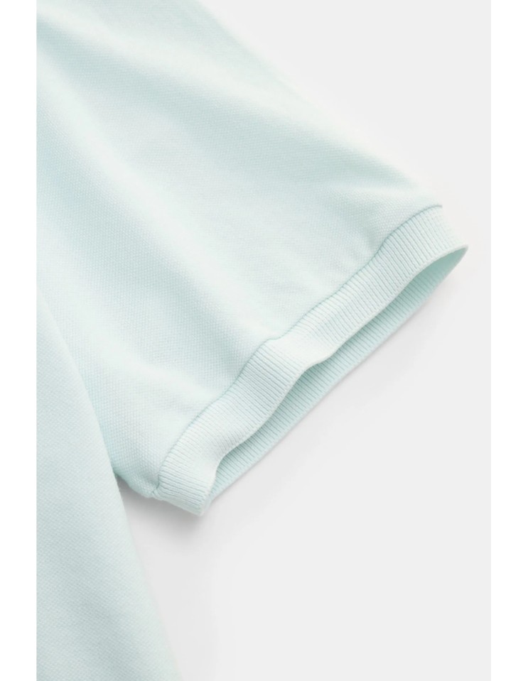 Fedeli polo granito north manga corta azul pastel
