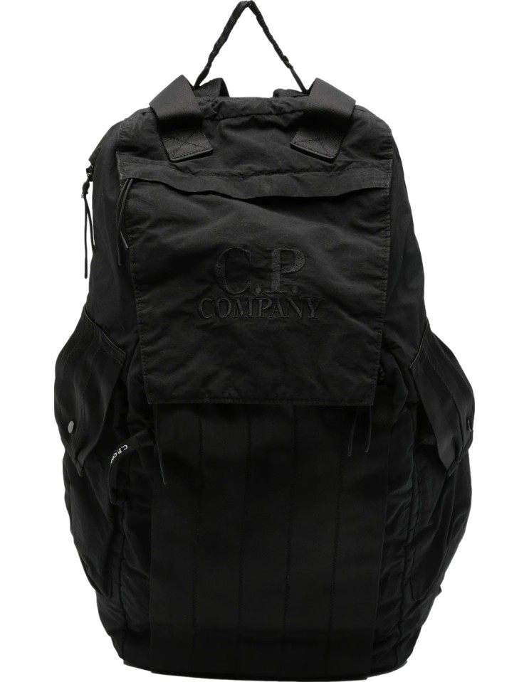C.P.Company Mochila Plain Paper Touch Mixed Negro