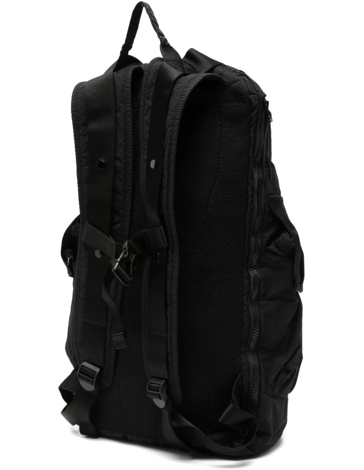 C.P.Company Mochila Plain Paper Touch Mixed Negro