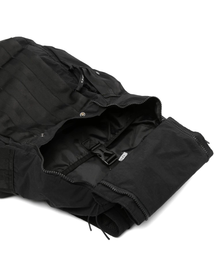 C.P.Company Mochila Plain Paper Touch Mixed Negro