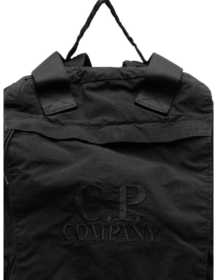 C.P.Company Mochila Plain Paper Touch Mixed Negro