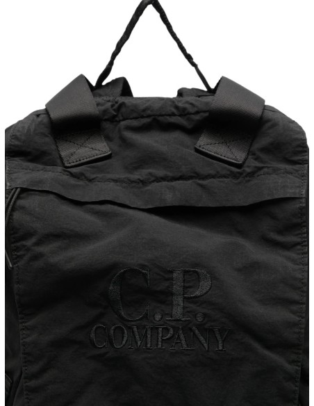 C.P.Company Mochila Plain Paper Touch Mixed Negro