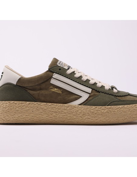 PURAAI zapatilla vegana nailon vintage color alga