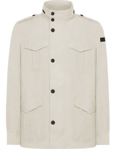 Field jacket en lino algodón de RRD