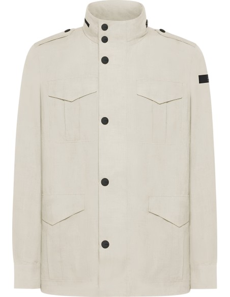 Field jacket en lino algodón de RRD