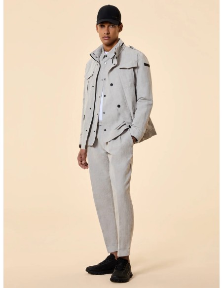 Field jacket en lino algodón de RRD