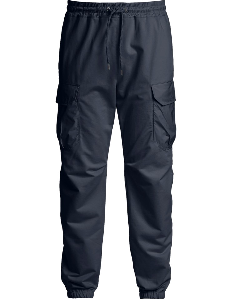 Parajumpers pantalón largo Kennet color azul marino en tejido de felpa con bolsillos laterales