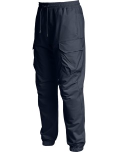 Parajumpers pantalón largo Kennet color azul marino en tejido de felpa con bolsillos laterales 2