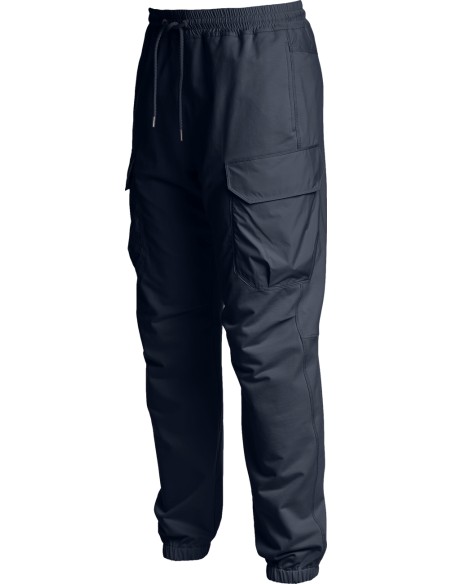 Parajumpers pantalón largo Kennet color azul marino en tejido de felpa con bolsillos laterales