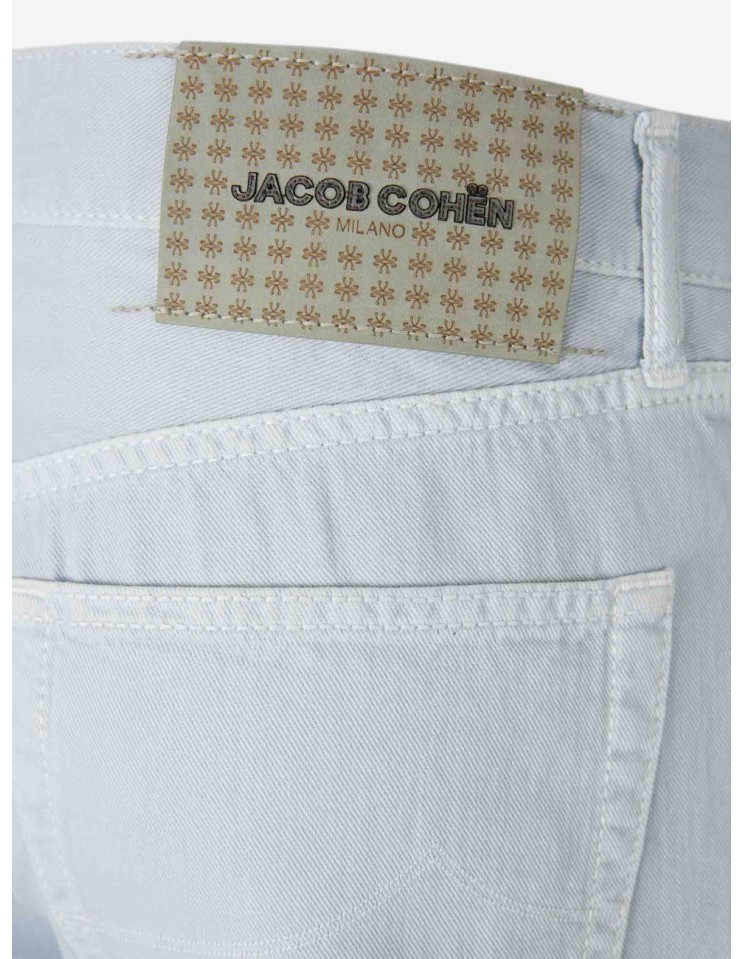 JACOB COHËN Vaqueros Bard azul claro en tejido canvas superfino