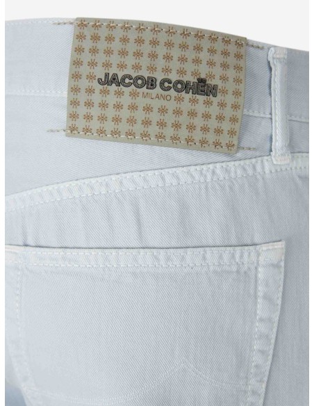 JACOB COHËN Vaqueros Bard azul claro en tejido canvas superfino