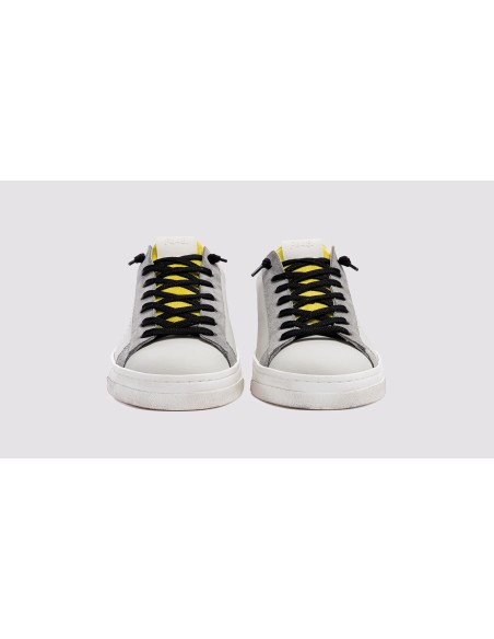 P448 zapatillas Jack blanco y fucsia