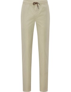 MASON'S Pantalón chino jogger elástico gris piedra
