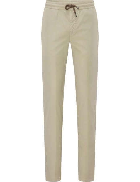 MASON'S Pantalón chino jogger elástico gris piedra