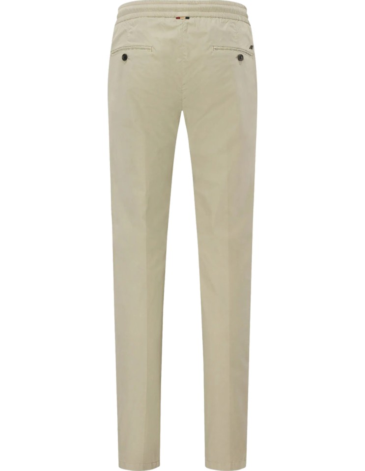 MASON'S Pantalón chino jogger elástico gris piedra