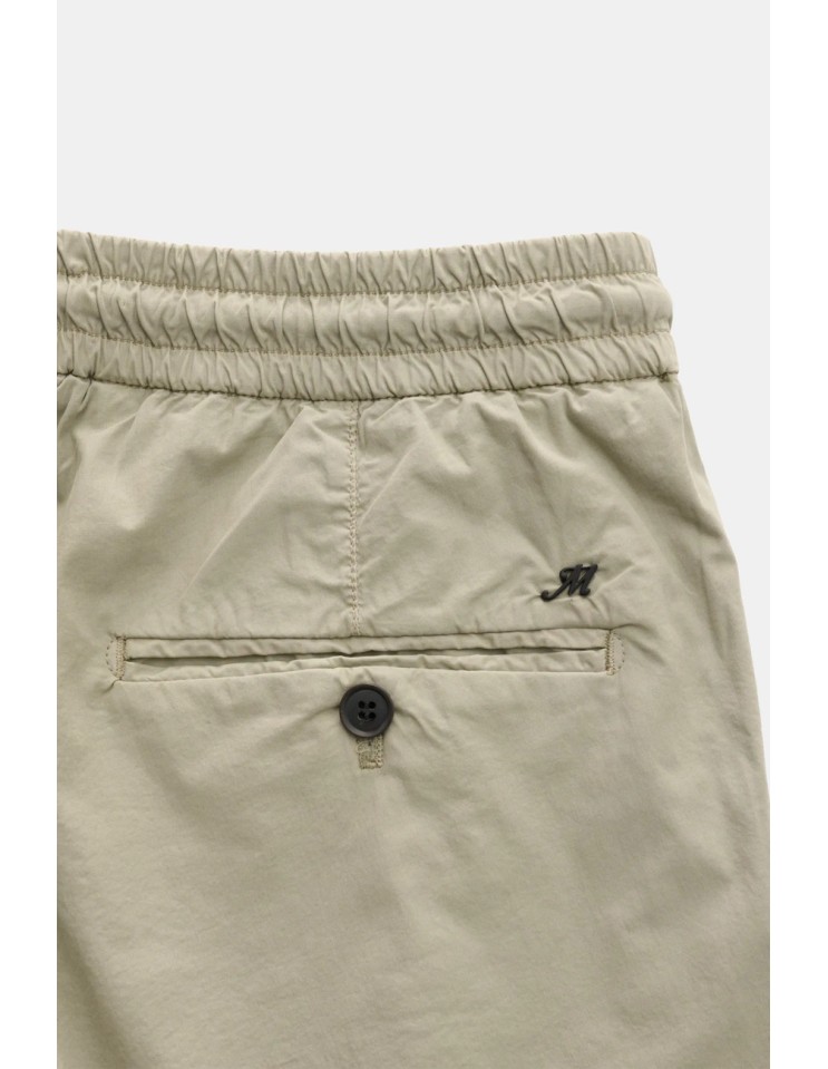 MASON'S Pantalón chino jogger elástico gris piedra