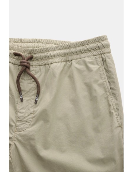 MASON'S Pantalón chino jogger elástico gris piedra
