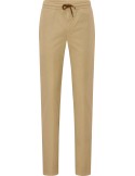 MASON'S Pantalón chino jogger elástico beige arena