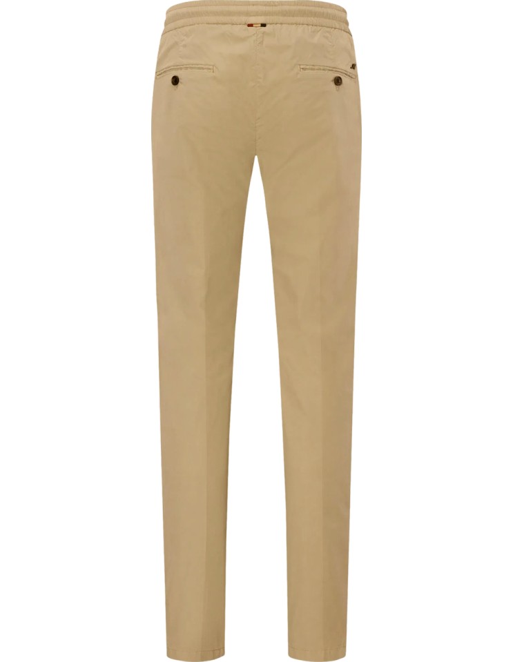 MASON'S Pantalón chino jogger elástico beige arena
