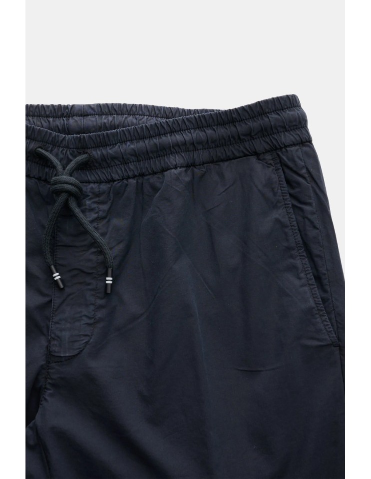 MASON'S Pantalón chino jogger elástico azul marino cintura