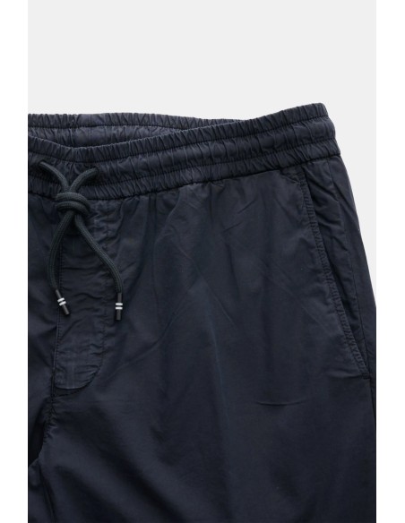 MASON'S Pantalón chino jogger elástico azul marino cintura