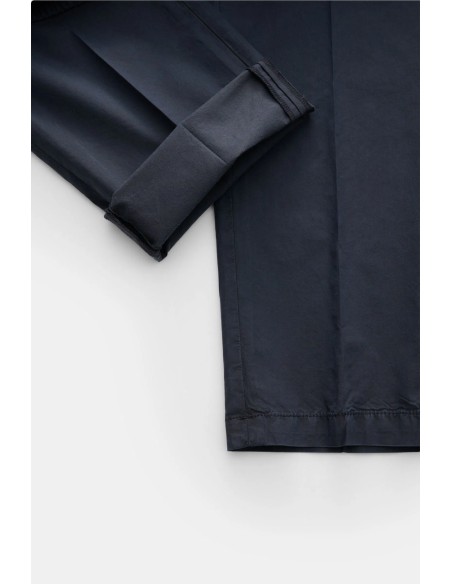 MASON'S Pantalón chino jogger elástico azul marino bajos