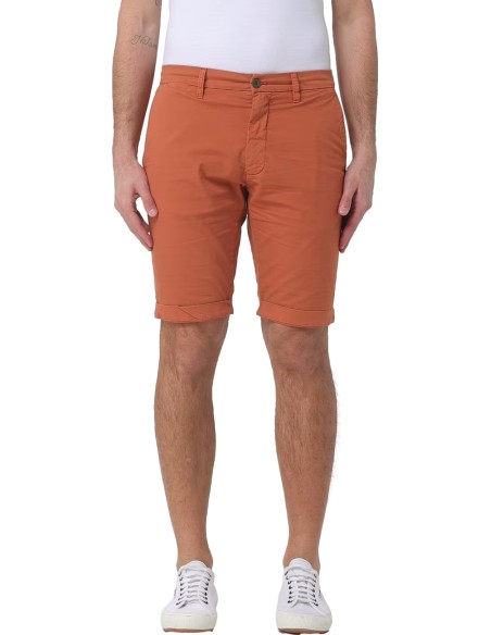 bermudas naranja tipo chino