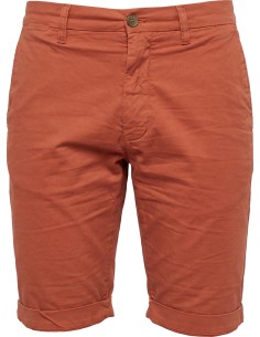 bermudas naranja tipo chino