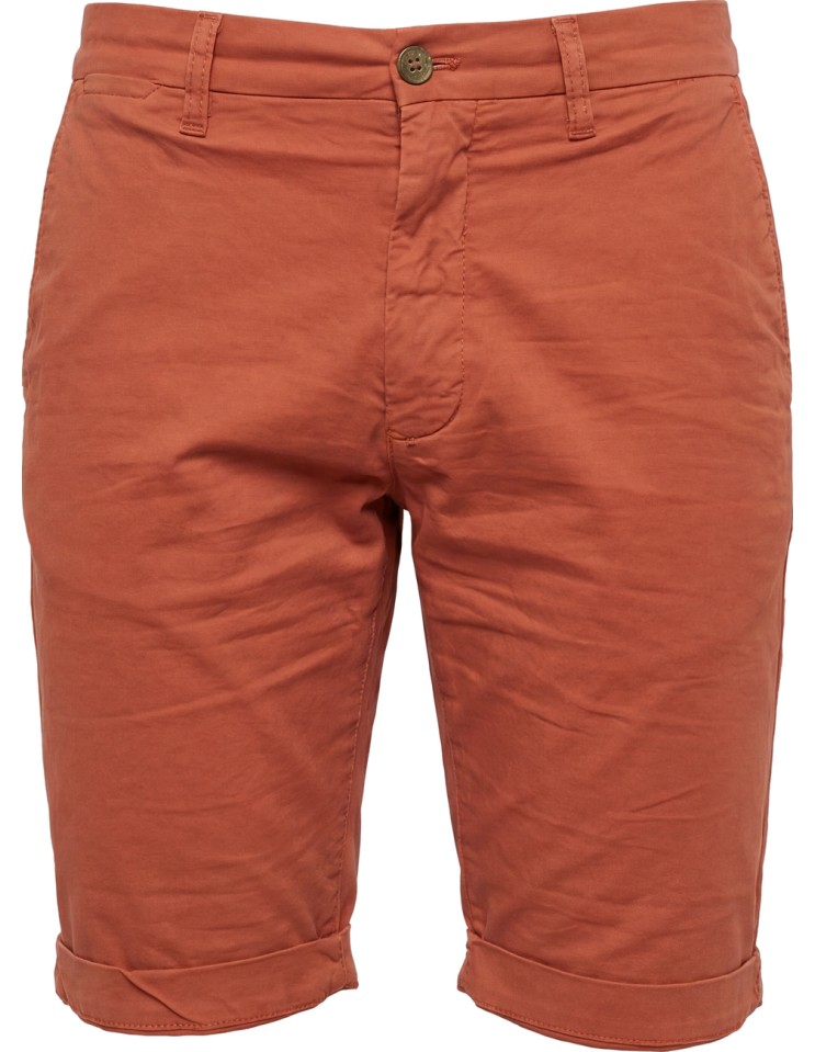 bermudas naranja tipo chino