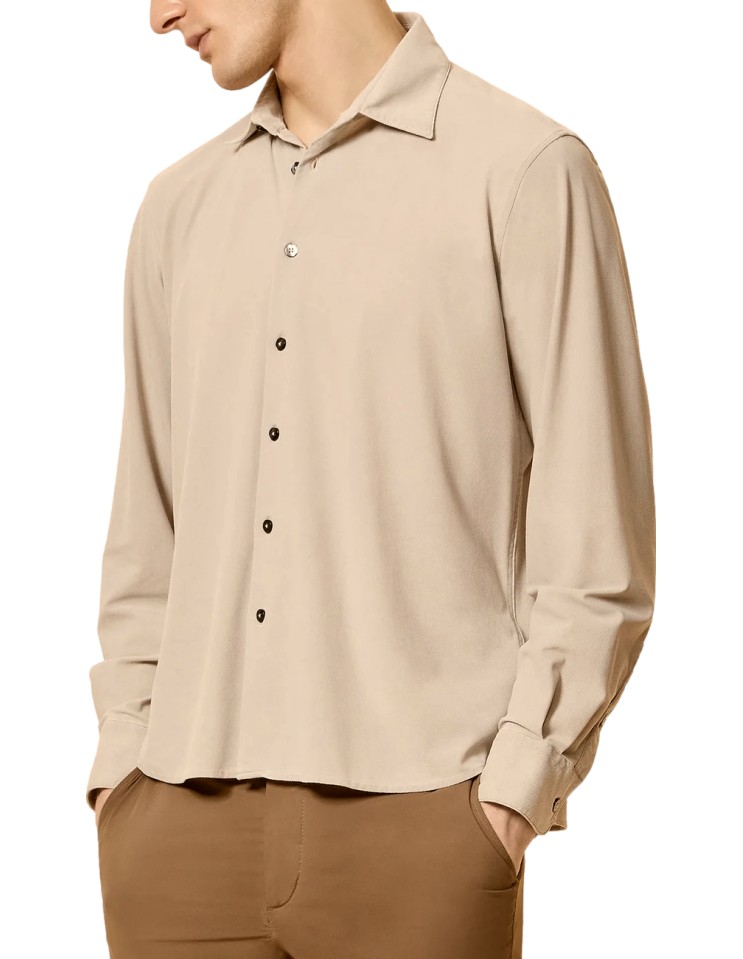 RRD camisa picro piqué beige | Ego Madrid tenda oficial