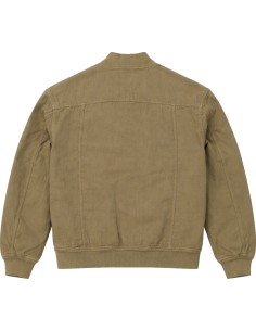 C.P. Company Bomber broken twill verde oliva vista frontal 2