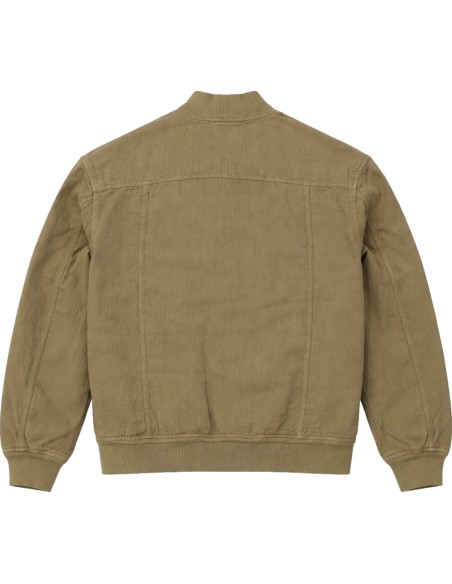 C.P. Company Bomber broken twill verde oliva vista espalda