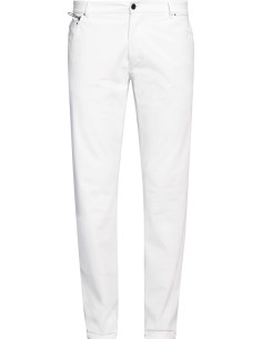 RRD pantalón blanco óptico Marina Chalk vaquero blanco elástico