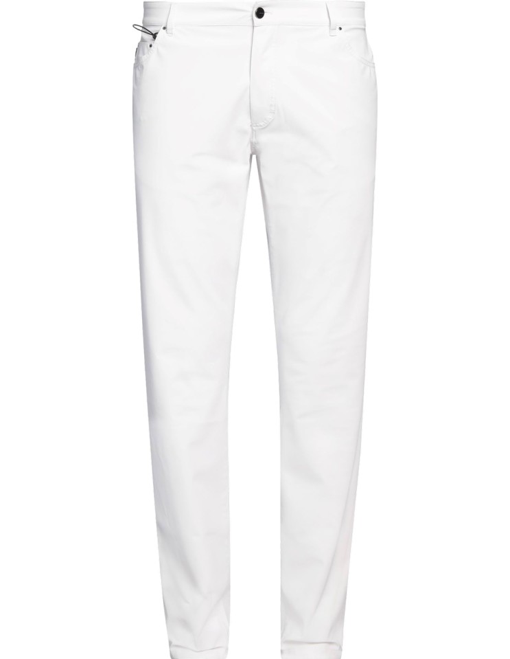 RRD pantalón blanco óptico Marina Chalk vaquero blanco elástico