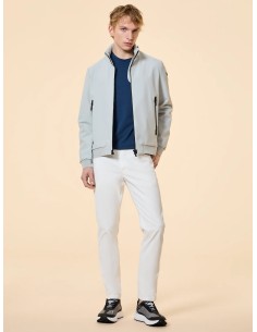 RRD pantalón blanco óptico Marina Chalk vaquero blanco elástico 2