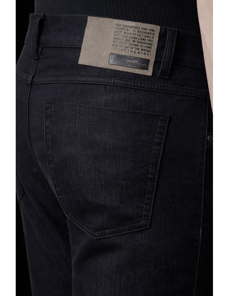 RRD pantalón jeans negro Marina Chalk tejido elástico