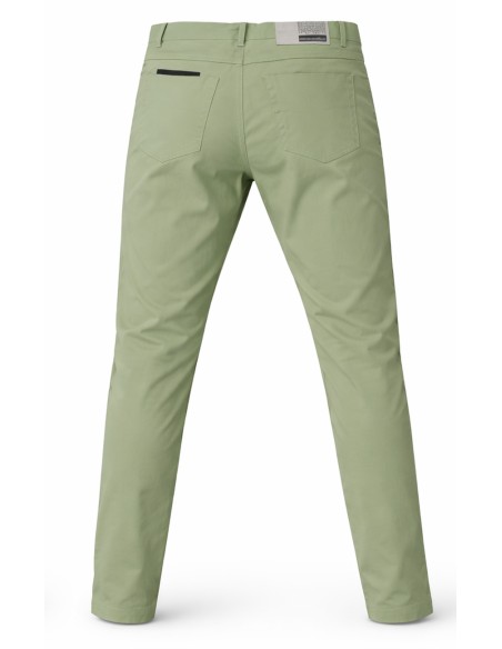 RRD pantalón Marina Chalk  verde claro vista trasera