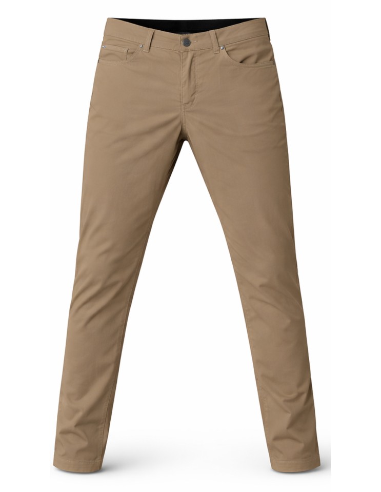 RRD pantalón Marina Chalk beige oscuro vista frontal
