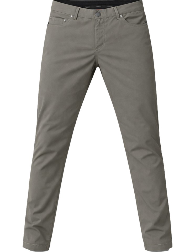 RRD pantalón Marina Chalk gris verdoso vista delantera