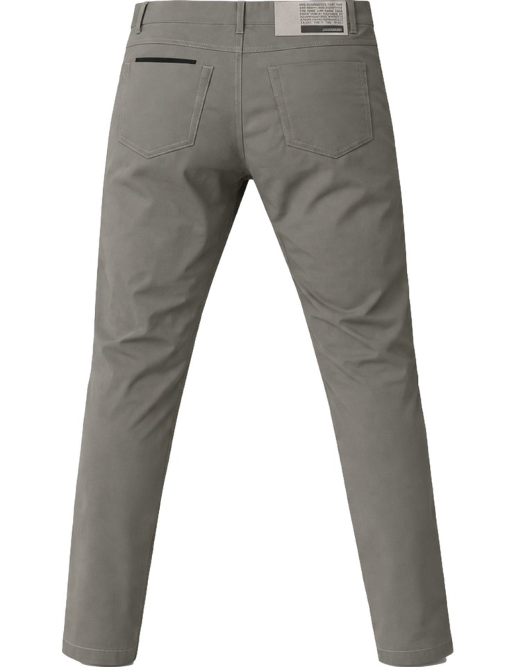 RRD pantalón Marina Chalk gris verdoso vista trasera