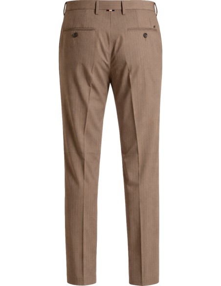 Mason's pantalón Torino Style en espiga marrón