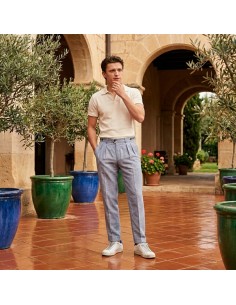 RRD Pantalón Chino doble pinza Lynco vista frontal 2