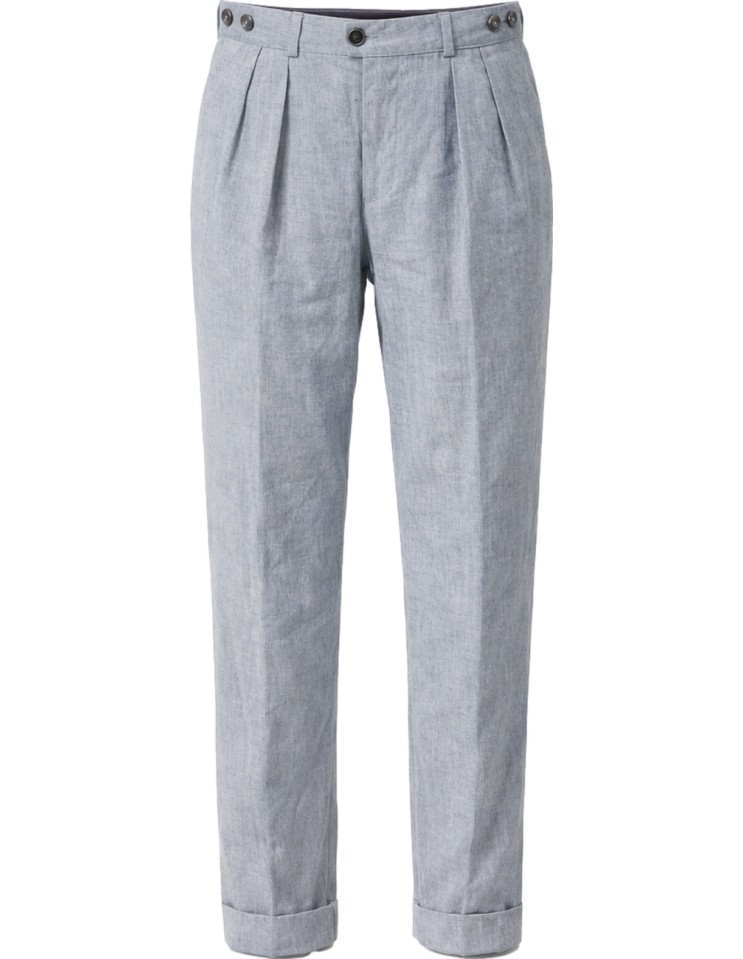 RRD Pantalón Chino doble pinza Lynco vista frontal