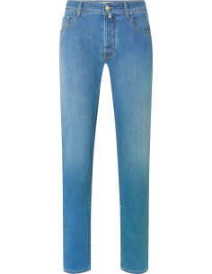 Jeans Jacob Cohen Bard  Azul claro tejido super cómodo vista frontal