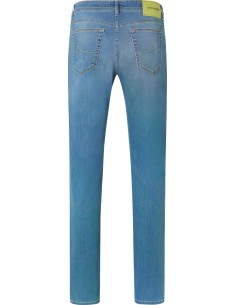 Jeans Jacob Cohen Bard  Azul claro tejido super cómodo vista frontal 2