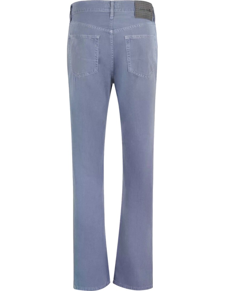 JACOB COHËN Vaqueros Edo regular azul indigo superfino vista trasaera